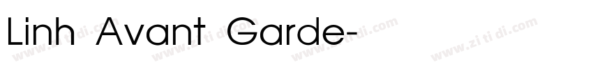 Linh Avant Garde字体转换